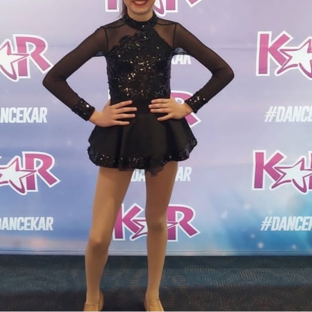 Black dance costume